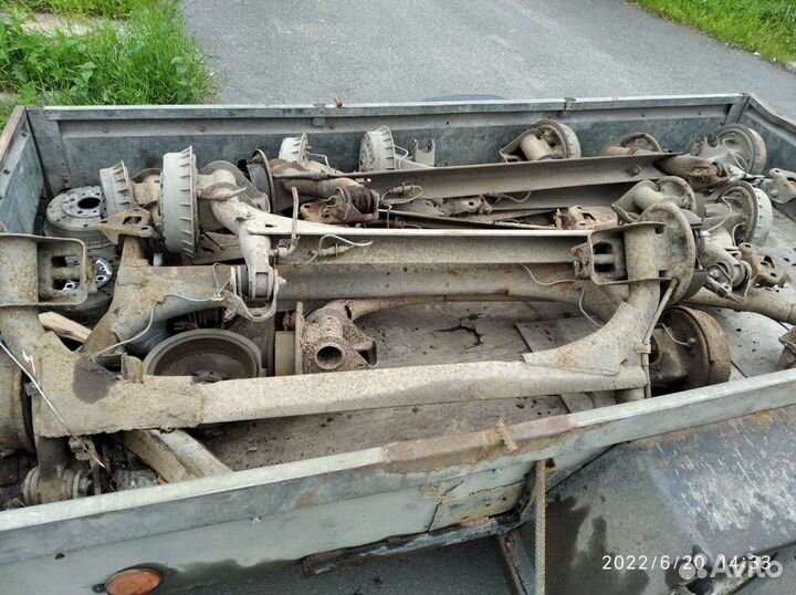 Задняя балка ваз 2112