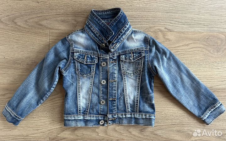 Джинсовка для девочки 104