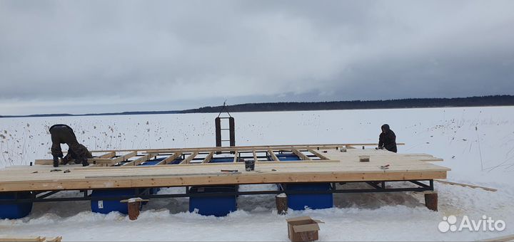 Продам домик- баня на понтоне