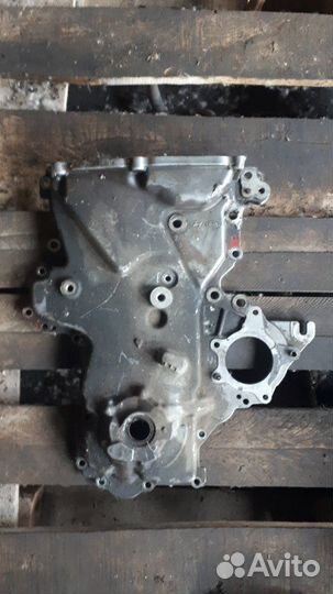 Крышка двигателя передняя Kia Rio QB G4FA 2011