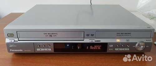 Комбо рекордер Panasonic, оцифровка vhs, новый