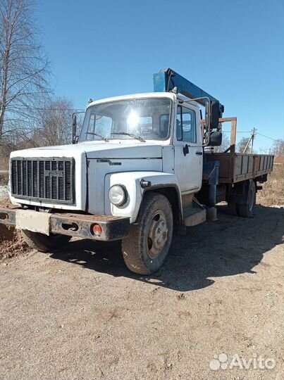 ГАЗ 3309 с КМУ, 2012