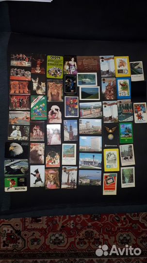 Календарики СССР