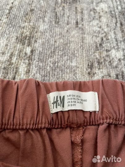 Удобные хлопковые штаны на мальчика H&M