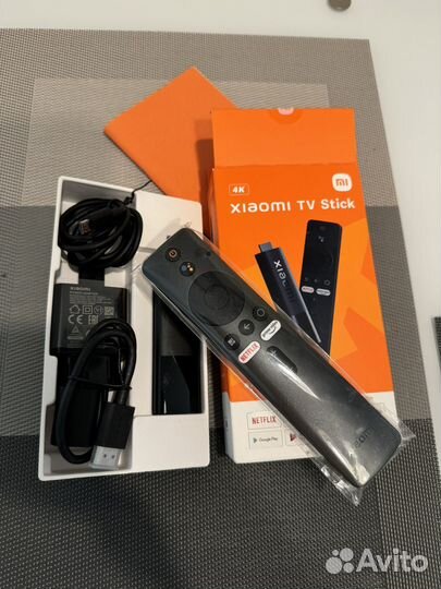 Тв-адаптер Xiaomi MI TV Stick 4K HDR