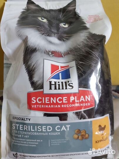 Корм для кошек hills