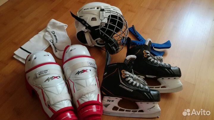 Коньки Шлем Защита bauer