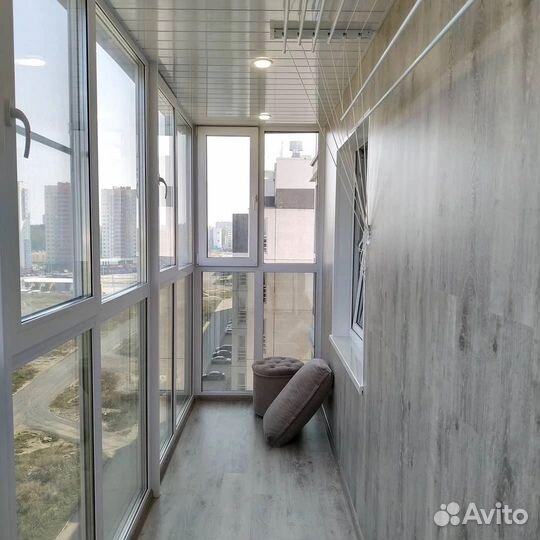 Остекление балконов, крыши, обшивка