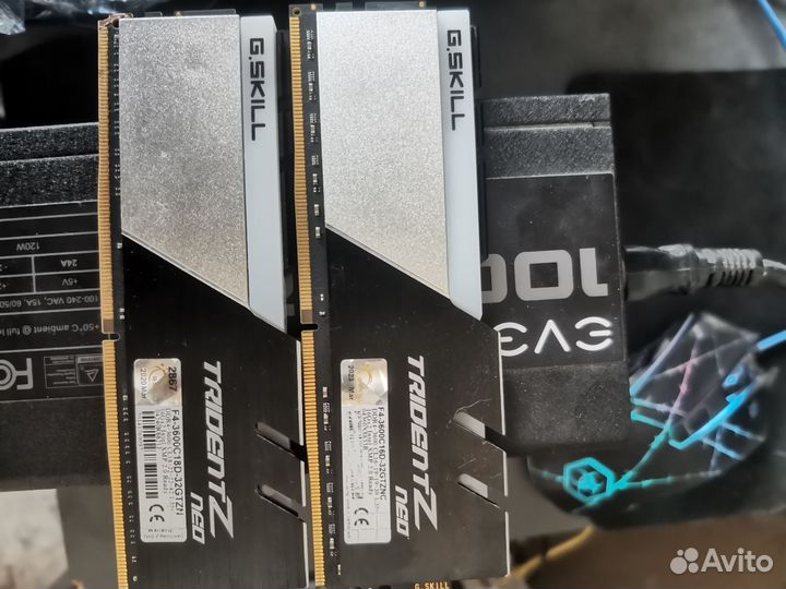 Оперативка ddr4 g.skill trident z neo 32гб 3600мгц