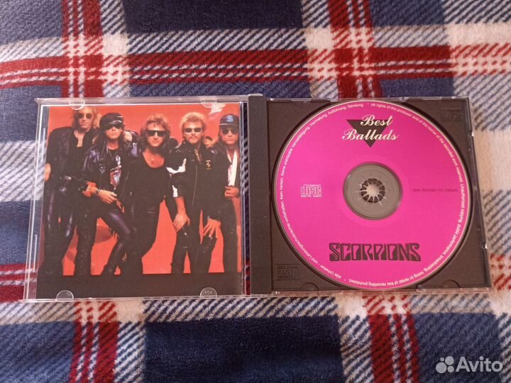 CD Scorpions Best Ballads Лучшие хиты