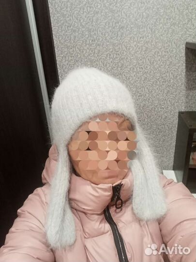 Шапка ушанка женская