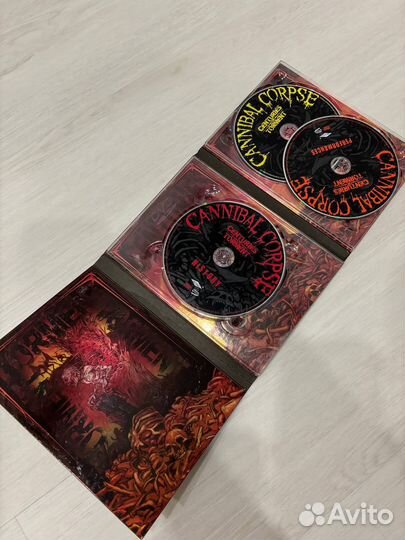 Cannibal Corpse dvd Centures of Torment
