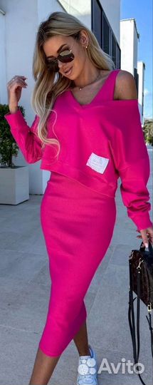 Костюм с платьем