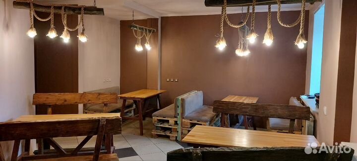 Светильник потолочный из дерева