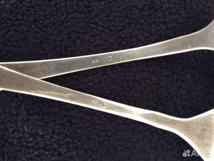 Ложка вилка серебро