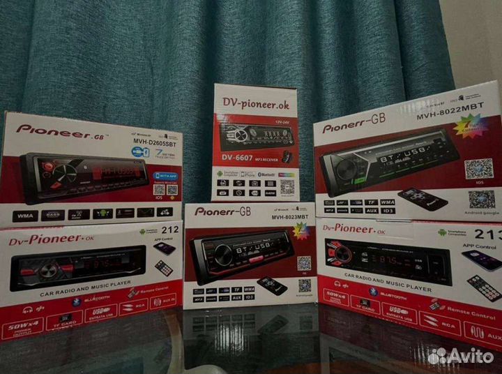 Магнитола pioneer с блютусом