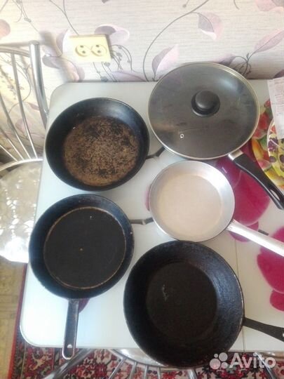 Кастрюли, сковороды, посуда СССР