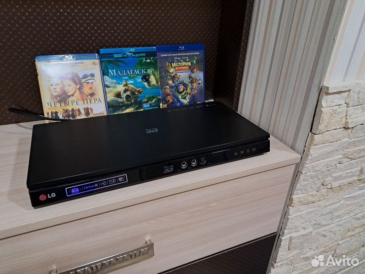 3d blu ray плеер LG