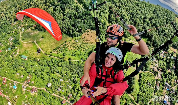 Полет на параплане