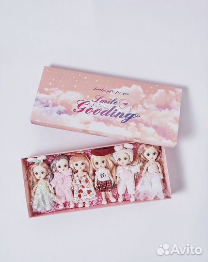 Шарнирные куклы набор