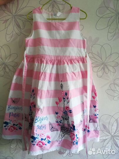Платье для девочки 122 р-р