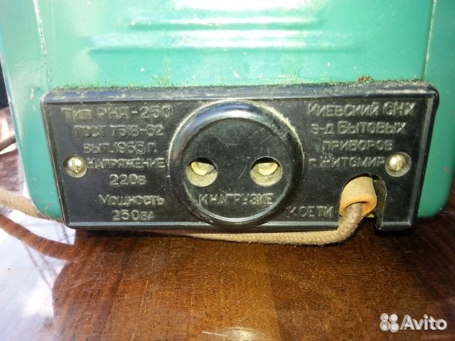 Ретро стабилизатор напряжения Житомир