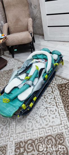 Санки коляска nika 7-3