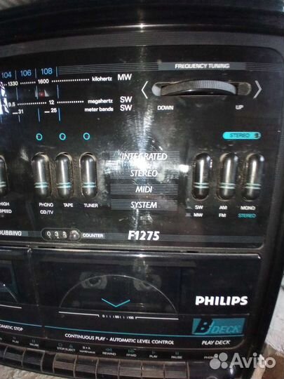 Музыкальная система philips F 1275
