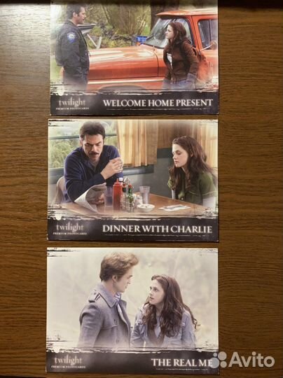 Карточки сумерки twilight photocards