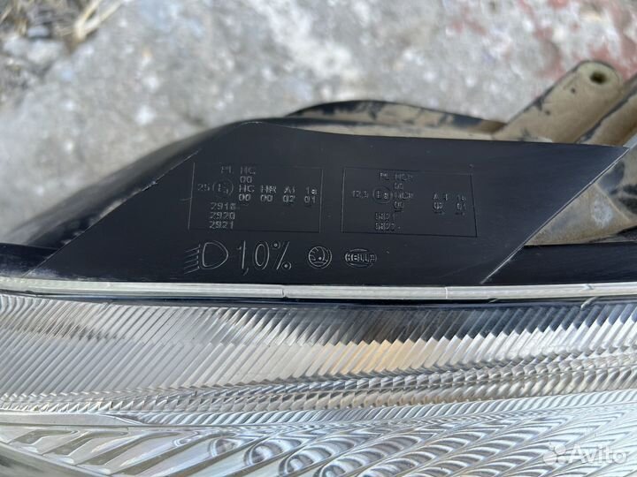 Фара Skoda fabia 2 левая