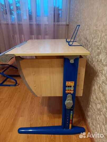 Растущая парта и стул дэми