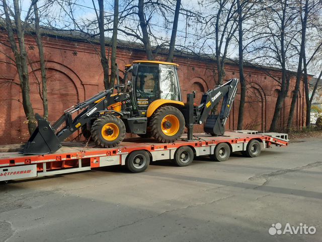 Услуги экскаватора погрузчика в Ярославле | Услуги | Авито