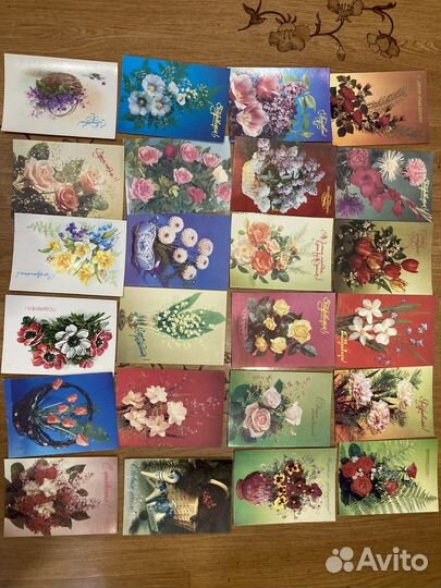 Открытки СССР чистые