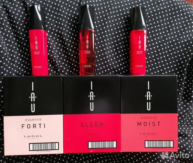 Эссенции Lebel IAU Moist Forti Sleek