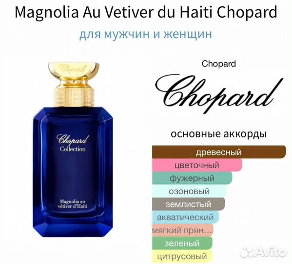 Chopard Magnolia Au Vetiver du Haiti