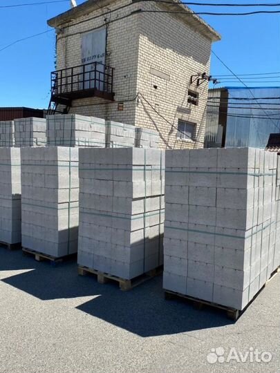 Пеплоблок М35 390х190х190