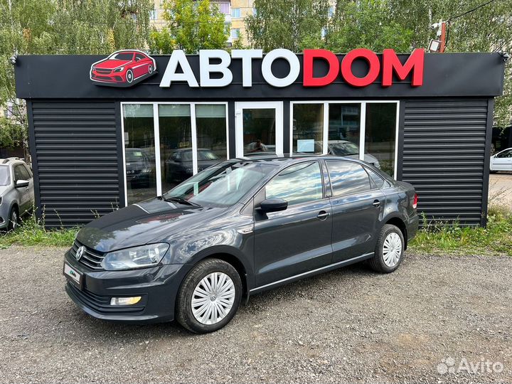 Volkswagen Polo 1.6 AT, 2016, 105 000 км
