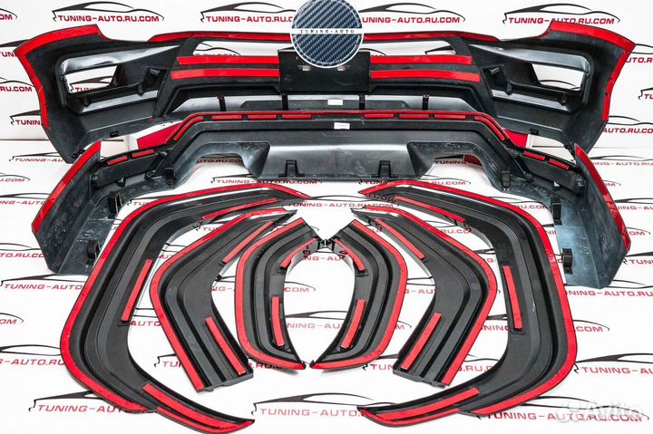 Обвес Toyota land Cruiser 300 modellista