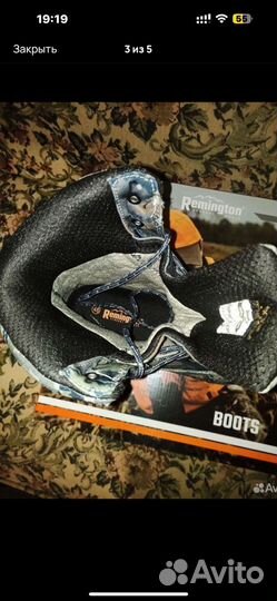 Remington Ботинки мужские зимние 46 размер новые
