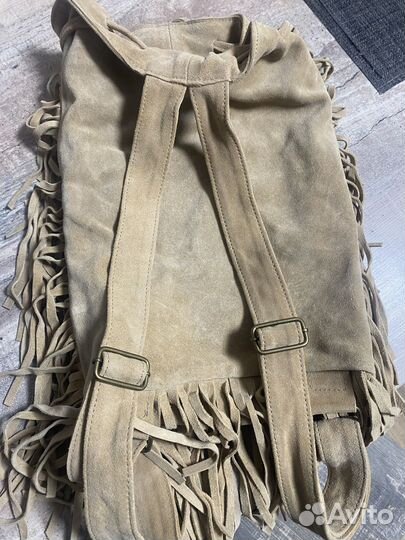 Рюкзак из натуральной замши