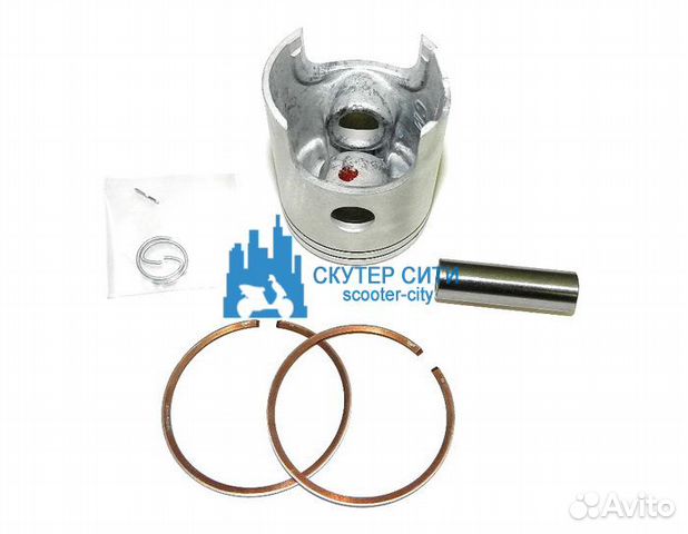 Поршень 2T (43мм) geely с кольцами STD (Арт.020088