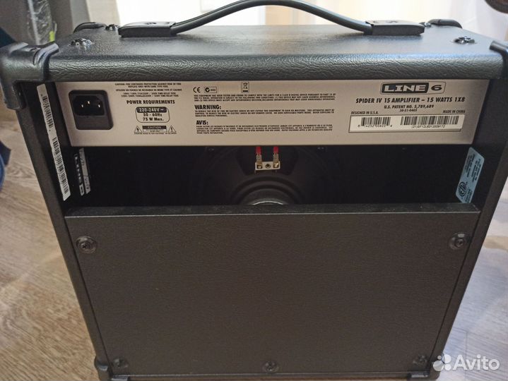 Гитарный комбоусилитель line 6 spider IV 15