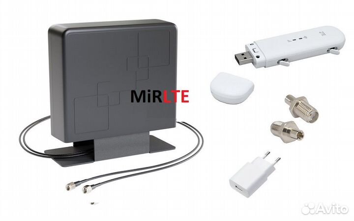 Комплект ZTE MF79U с настольной MiMo антенной