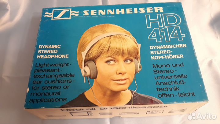 Винтаж наушники Sennheiser 414