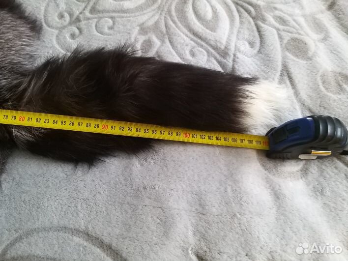 Горжетка из чернобурки винтаж СССР