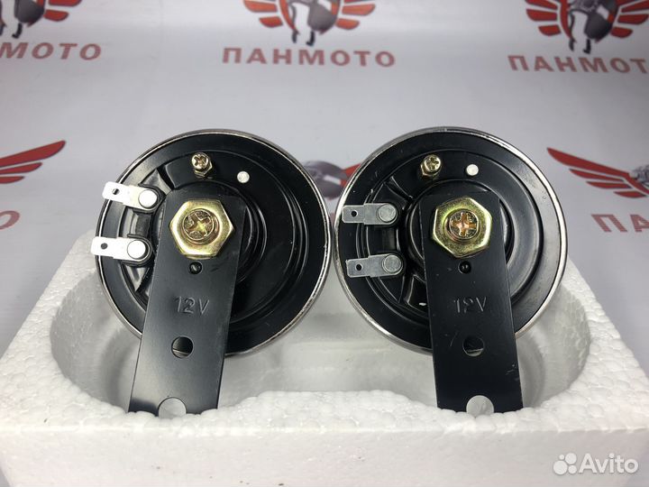 Сигнал звуковой 12в (хромированная решетка)