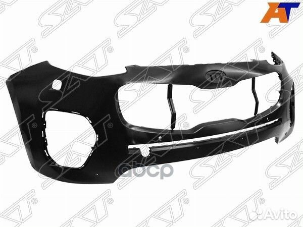 Бампер передний Kia Sportage 15-19 (Под омыватели