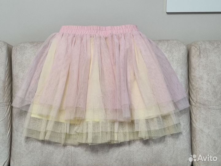 Нарядная пышная юбка для девочки 10-12 лет