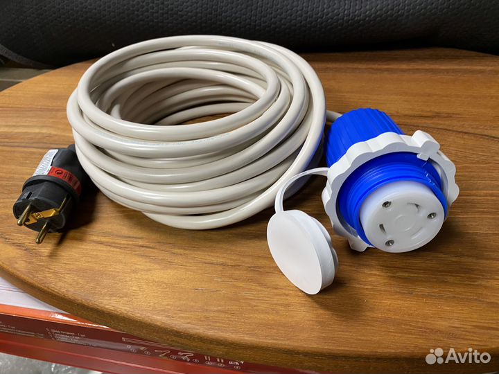 Кабель берегового питания катера 10 метров