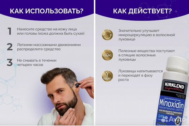 Minoxidin 5% original в наличие